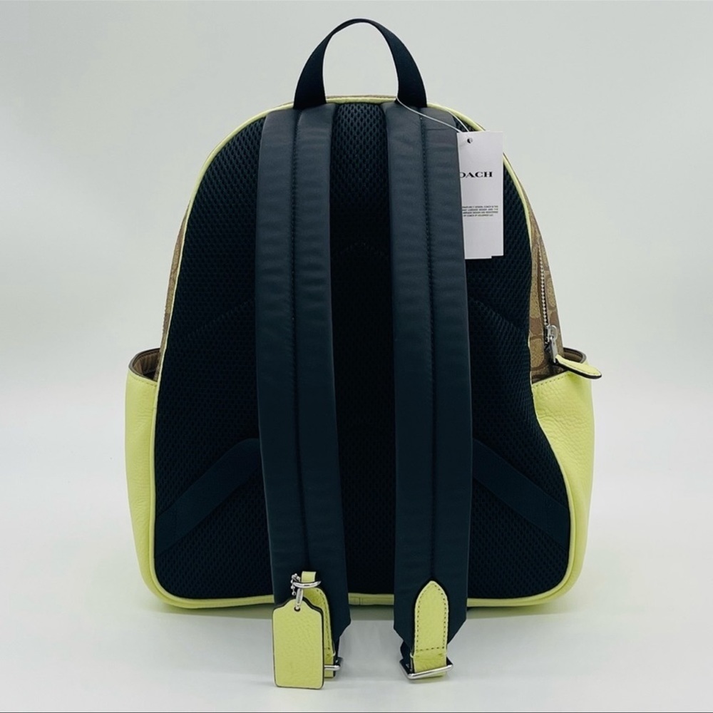 Coach Court Backpack in Signature Canvas - Picture 7 of 12